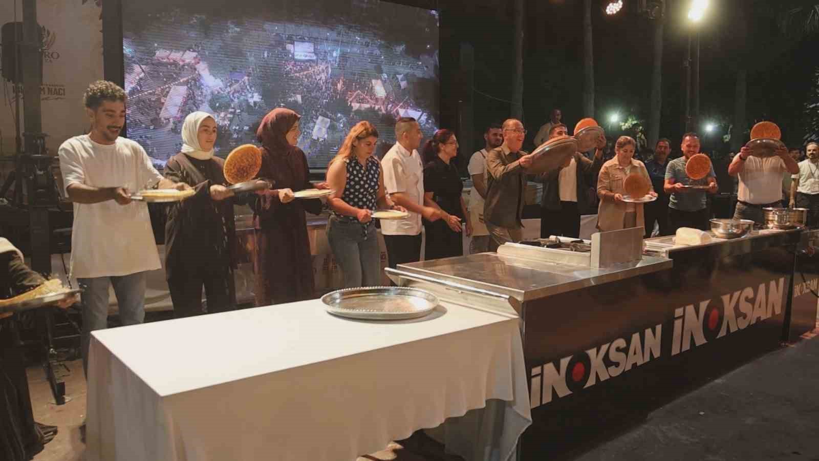 Gastronomi festivalinde künefe şovu — görsel 1
