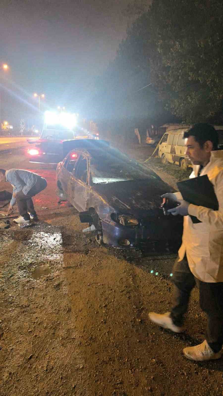 Kontrolden çıkan otomobil takla attı: 1 yaralı — görsel 3