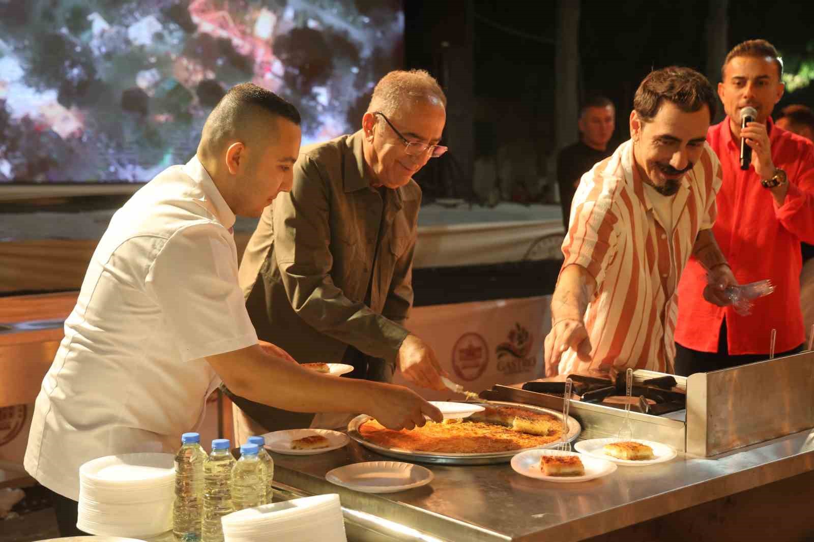Gastronomi festivalinde künefe şovu — görsel 6