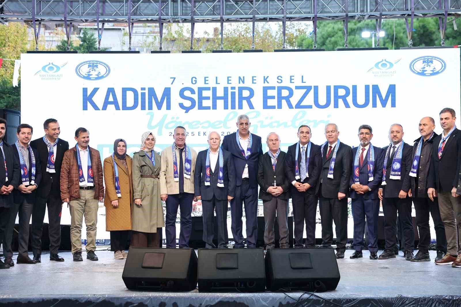 Sultangazi’de ’7. Geleneksel Erzurum Yöresel Günleri’ne yoğun ilgi — görsel 1