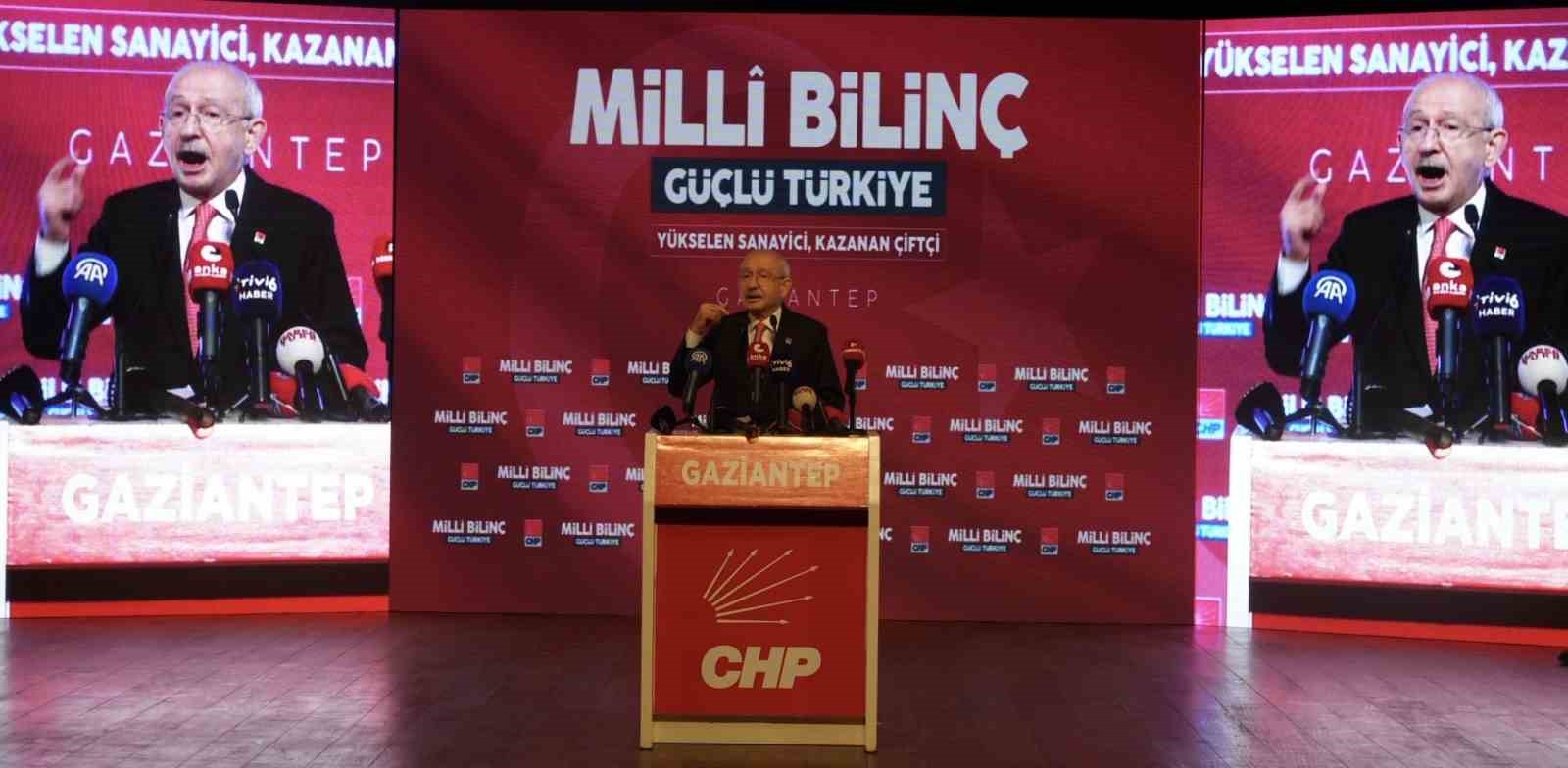 Kılıçdaroğlu, Gaziantep’te "Milli Bilinç, Yükselen Sanayi, Kazanan Çiftçi" programına katıldı — görsel 3