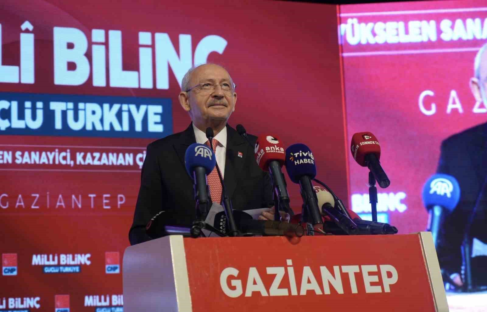 Kılıçdaroğlu, Gaziantep’te "Milli Bilinç, Yükselen Sanayi, Kazanan Çiftçi" programına katıldı — görsel 1