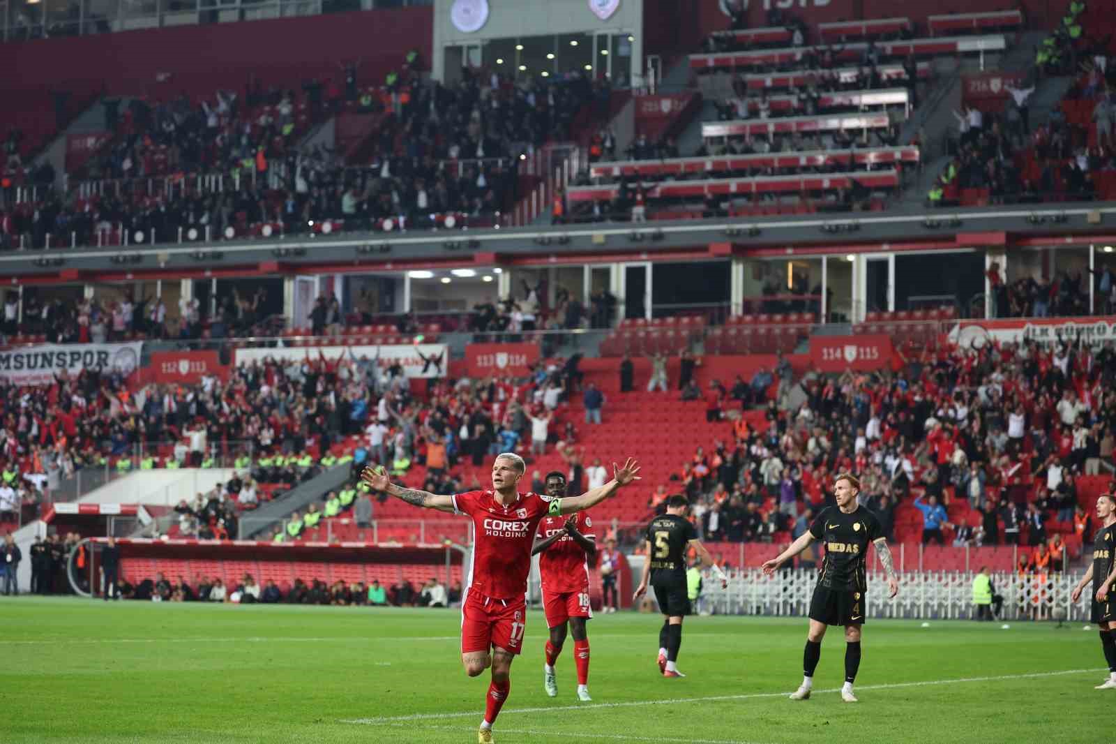Trendyol Süper Lig: Samsunspor: 1 - Amed Sportif Faaliyetler: 0 (İlk yarı) — görsel 7