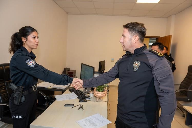Emniyet Müdürü Çağlar, asayiş birimlerinde incelemelerde bulundu — görsel 2