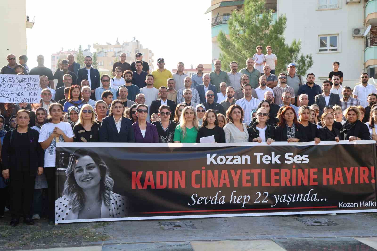Kozan’da kadınlar, katledilen Sevda için tek ses oldu — görsel 5