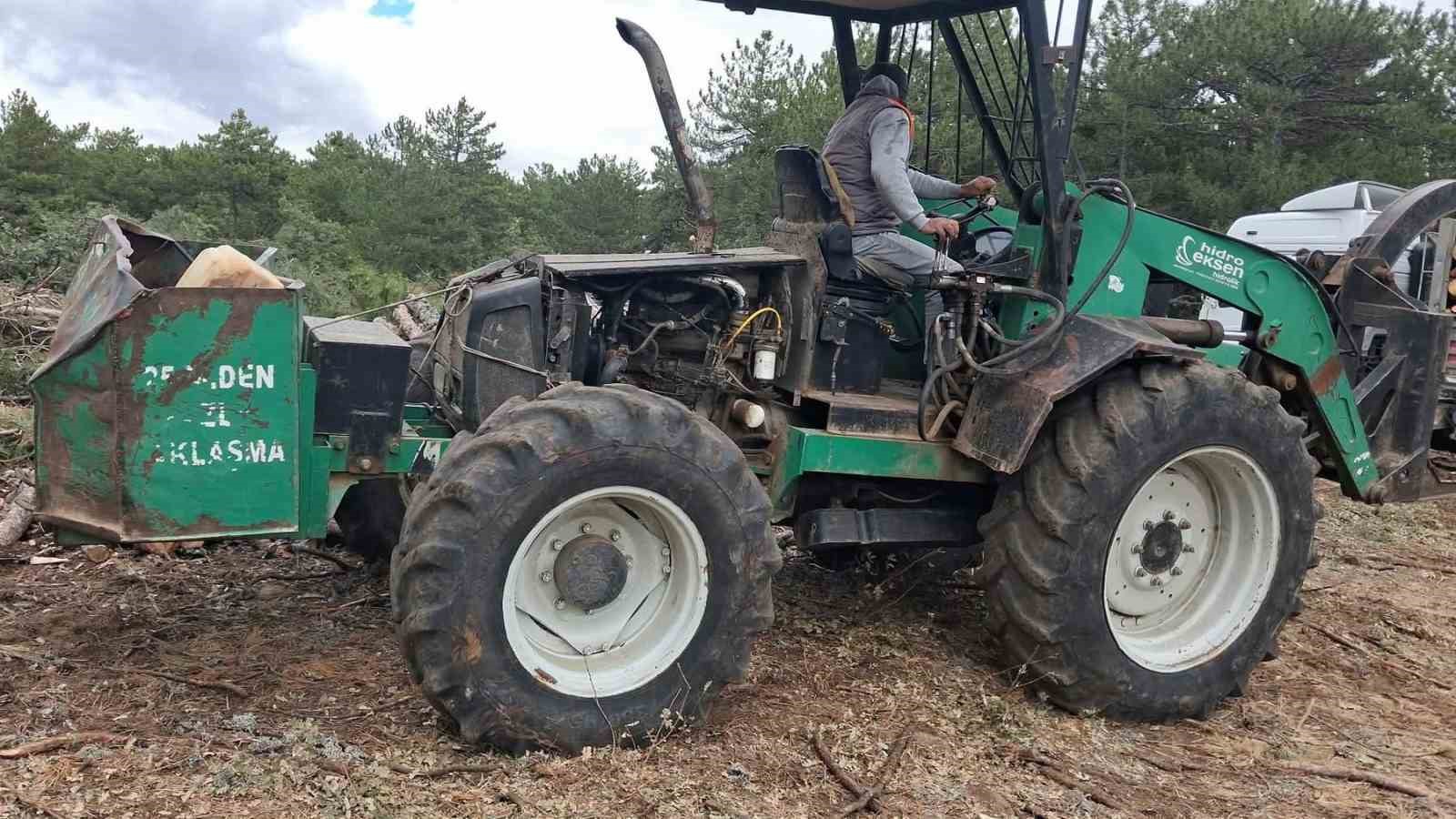 Eskişehir’de 2 milyon TL’lik kepçe ormanın içinde ortadan kayboldu — görsel 1